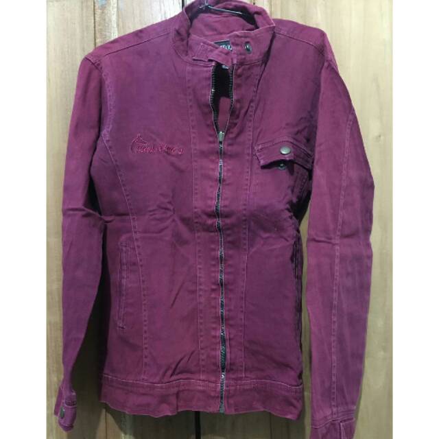 Jaket jeans mustevans