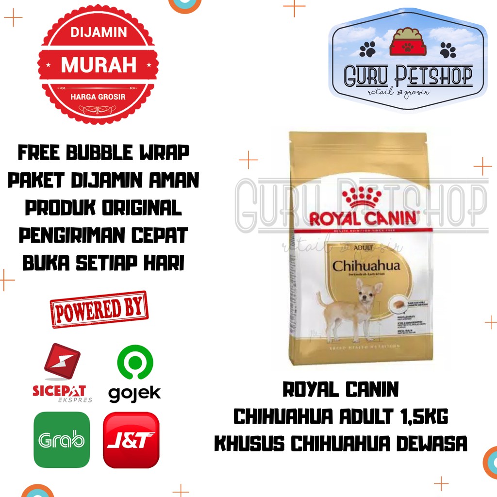 Royal Canin Chihuahua Adult 1.5Kg Freshpack - Makanan Anjing Chihuahua Dewasa Royal Canin