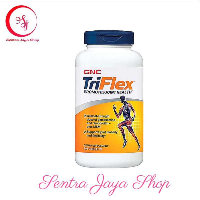GNC Triflex Promotes Joint Health Glucosamine 240 caps caplet Original