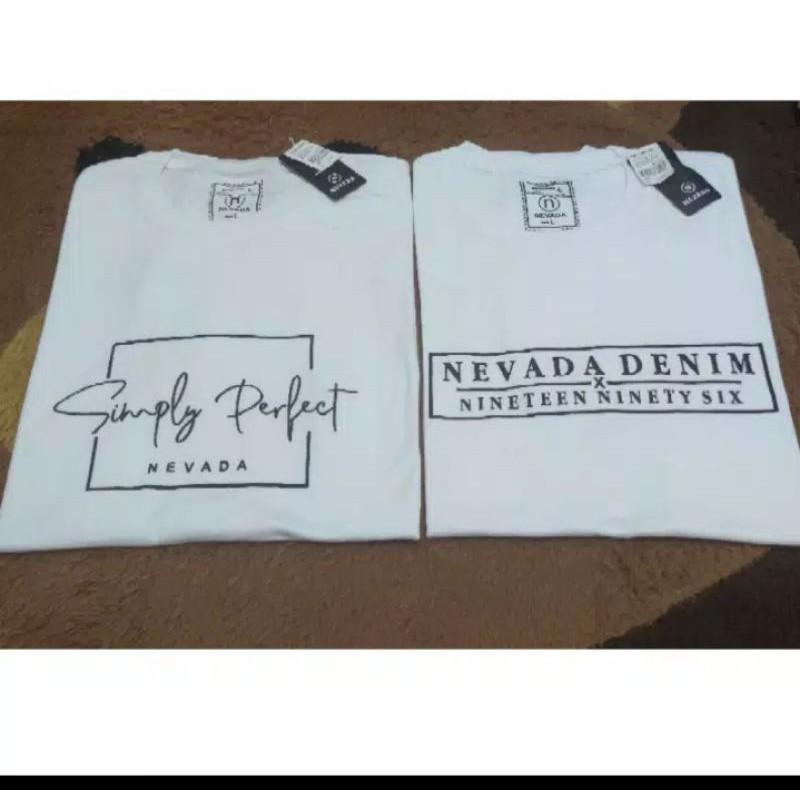 kaos Nevada cowok premium kaos Nevada original KAOS cowok model terbaru kaos cowok model kekenian