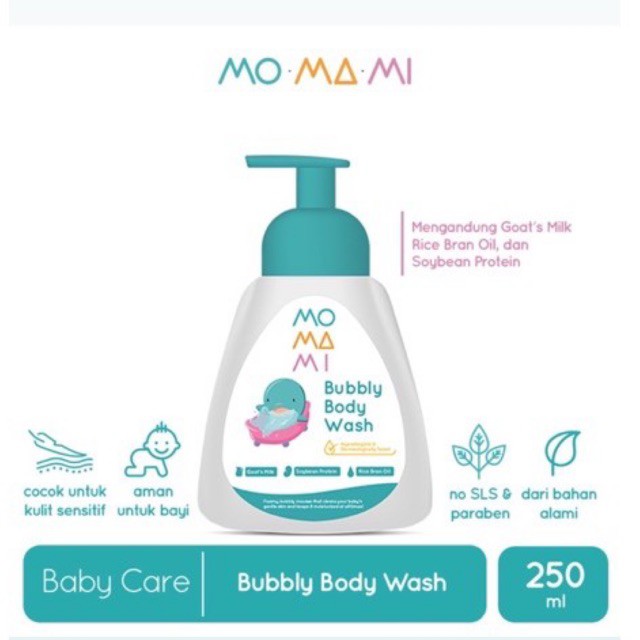 momami bubbly body wash