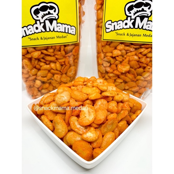 KACANG KORO KUPAS ORIGINAL / BALADO 250GR / KACANG BOGOR | SNACKMAMA