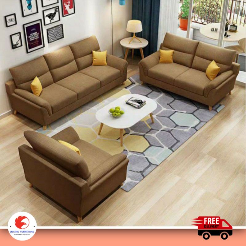 SOFA KURSI TAMU SOFA 321 MINIMALIS ELEGAN DAN MEWAH