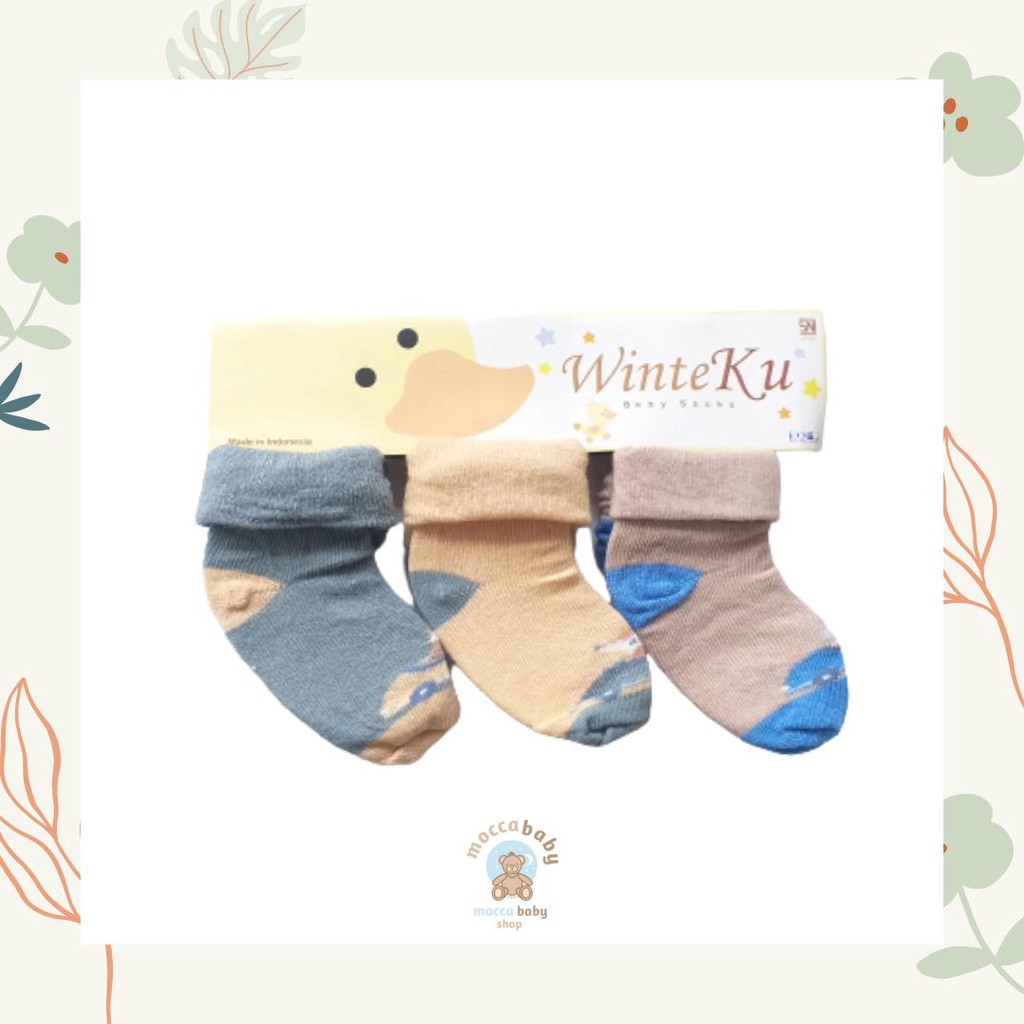 MBSS BISA PILIH MOTIF!!! WINTEKU Kaos Kaki Anak Bayi Non-slip Kaus Kaki Katun / Baby Socks P7