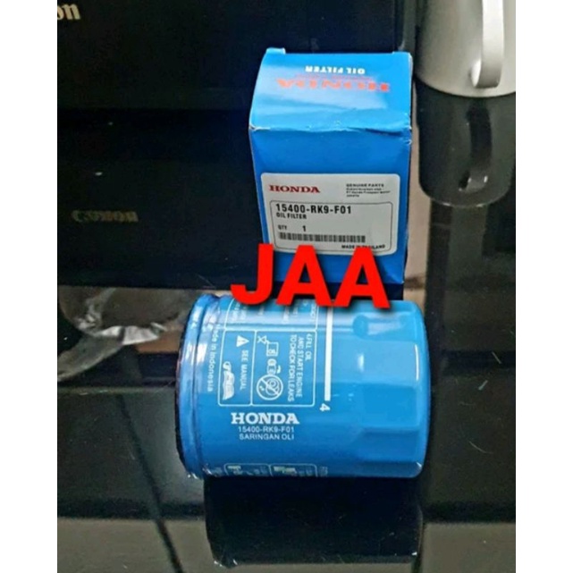 SARINGAN OIL OIL FILTER OIL FILTER JAZZ BRIO MOBILIO CITY FREED CIVIC CRV ACCORD 15400-RK9-F01