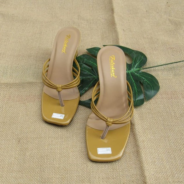 Sandal Wanita Hak Tahu Tali Jepit BG-03