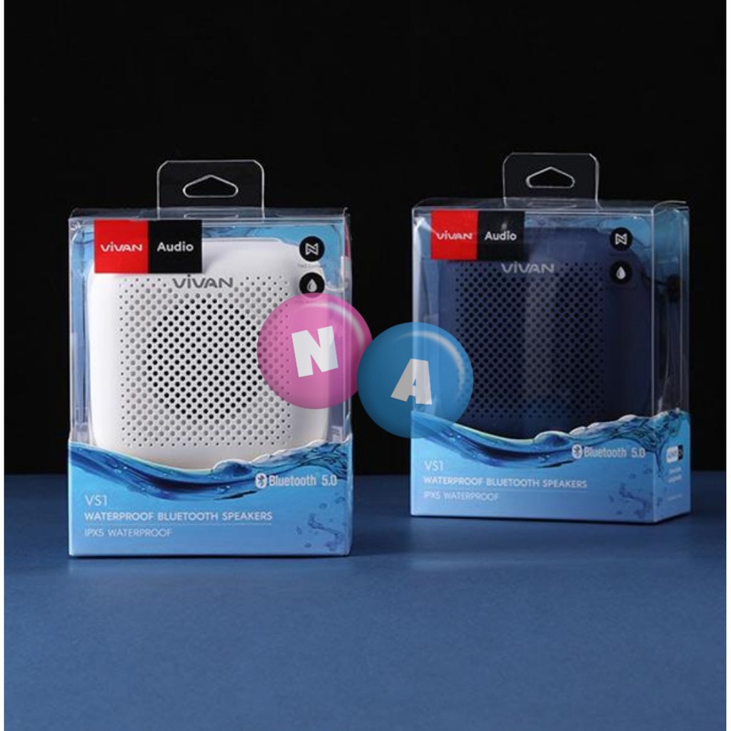 Speaker Bluetooth Outdoor Waterproof IPX5 Super Bass Radiator VS1