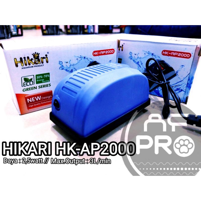 PROMO MURAH Pompa Udara Airpump Aerator HIKARI HK AP 2000