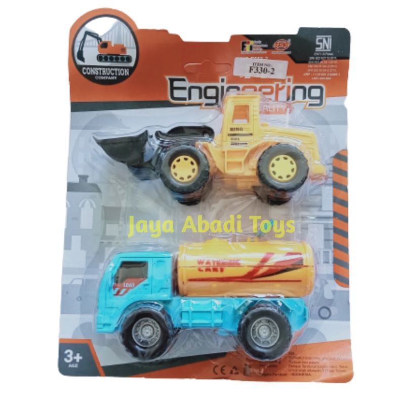 Mainan Mobil Construksi isi 2pc F330-2