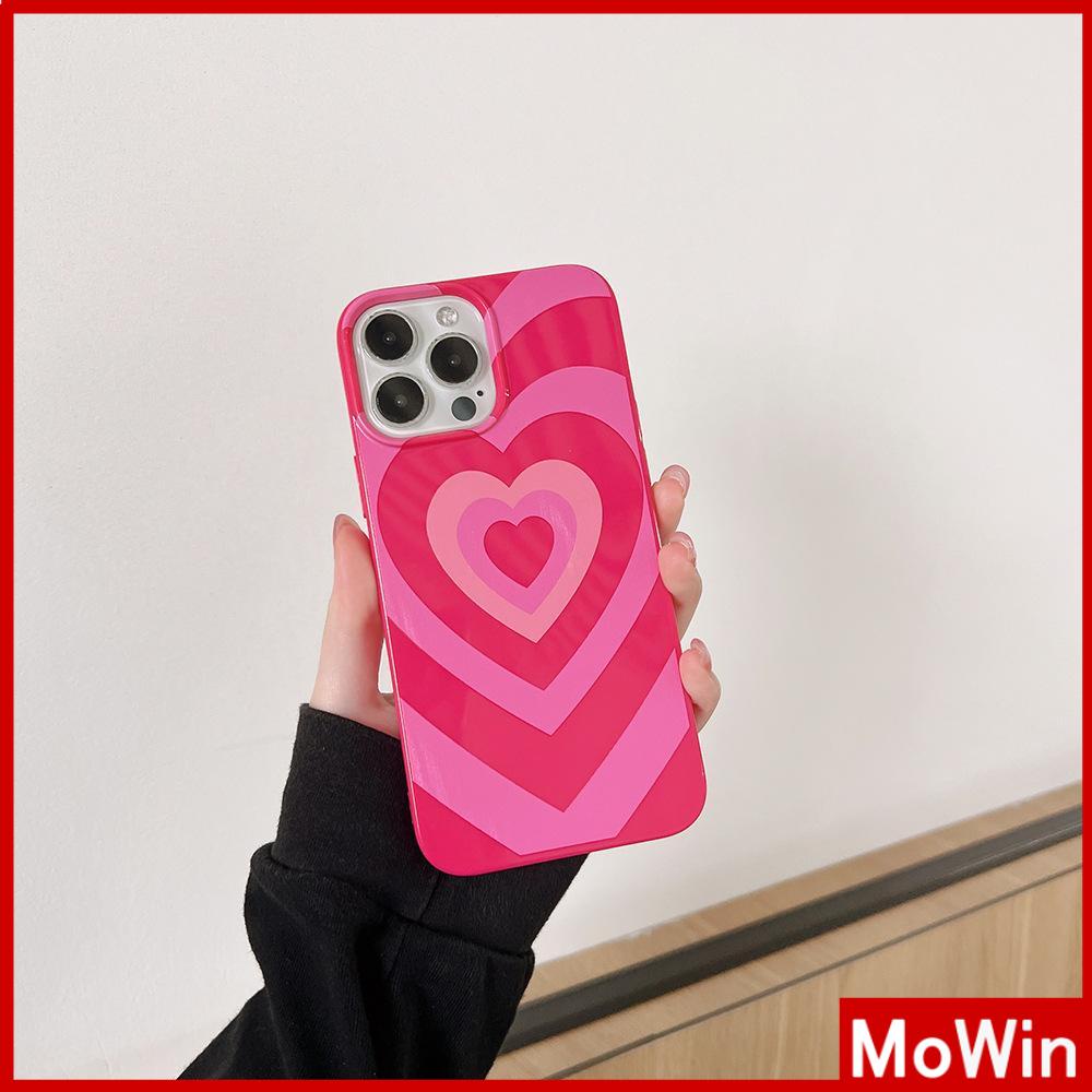 For iPhone 14 Pro Max iPhone Case TPU Silicone Soft Case Rose Pink Glossy Candy Case Shockproof Protection Camera Compatible For iPhone 13 Pro Max 12 Pro Max 11 7plus xr xs max