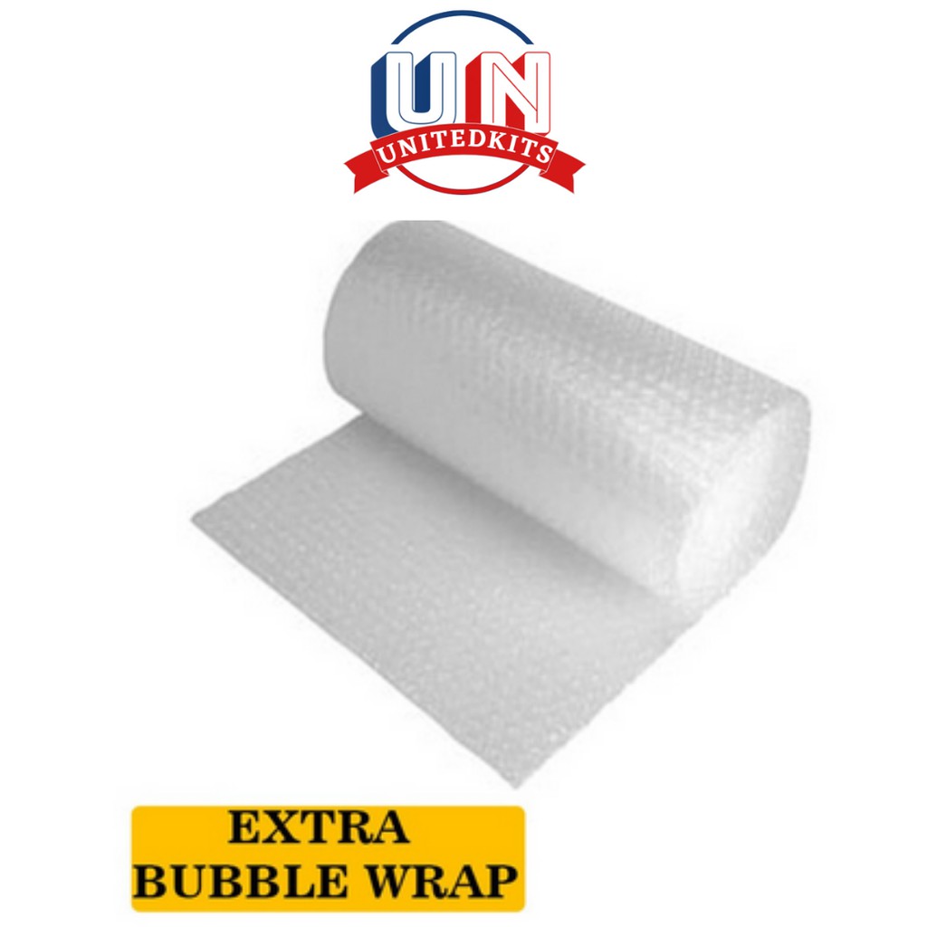 

BUBBLE WRAP EXTRA BIAR PAKET AMAN SAAT PENGIRIMAN-PELINDUNG BARANG-PACKING TAMBAHAN