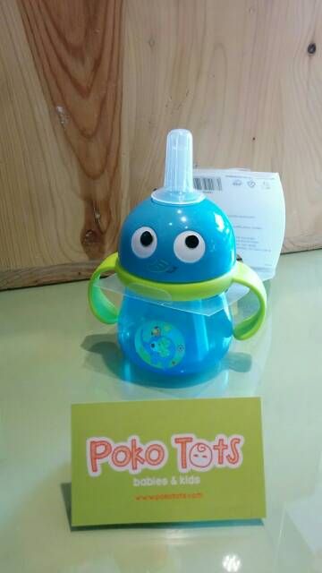 Baby Safe Training Cup With Straw Botol Minum 125ml