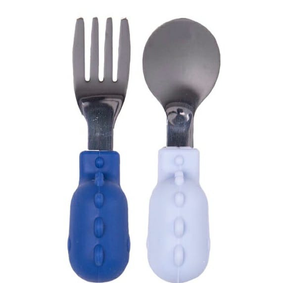 Heorshe Baby Fork and Spoon set - Sendok dan Garpu Bayi
