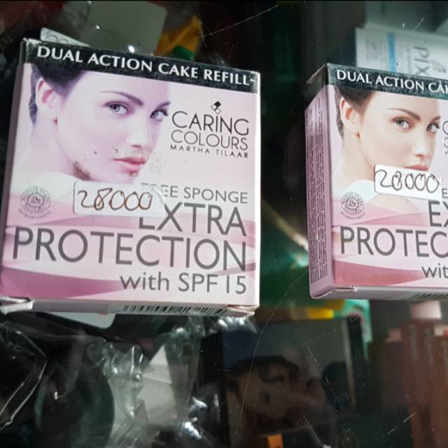 Bedak caring colours dual action cake refill - SALE 50%