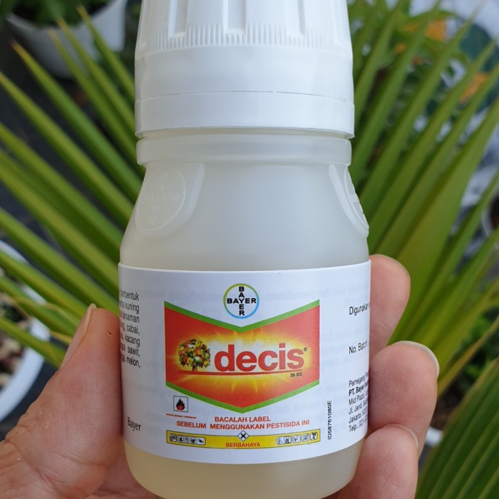 Decis 25 EC insektisida 50ml pembasmi hama tanaman kutu putih ulat dll