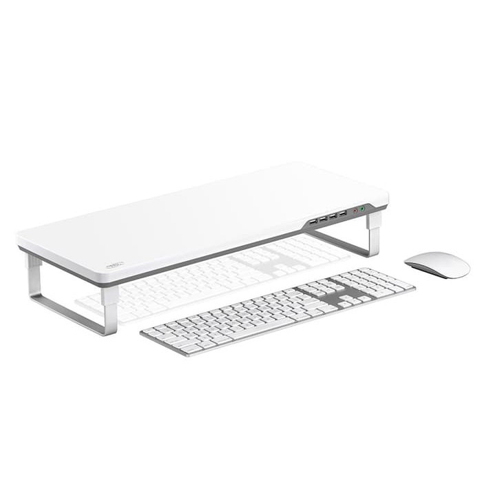 Cooling Pad / Cooler Laptop MDESK F1-Monitor Stand w/ USB HUB + Audio