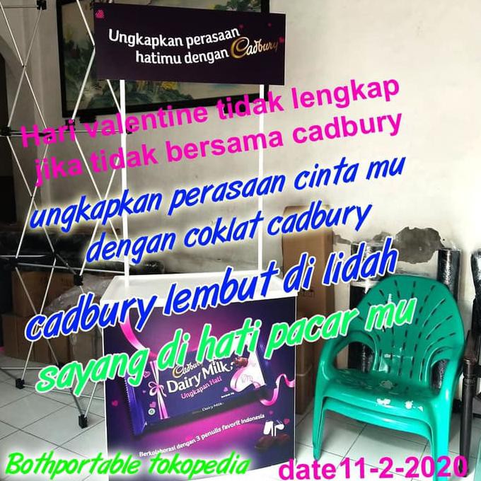 EVENT DESK / BOOTH PORTABLE PVC / STAND / MEJA JUALAN
