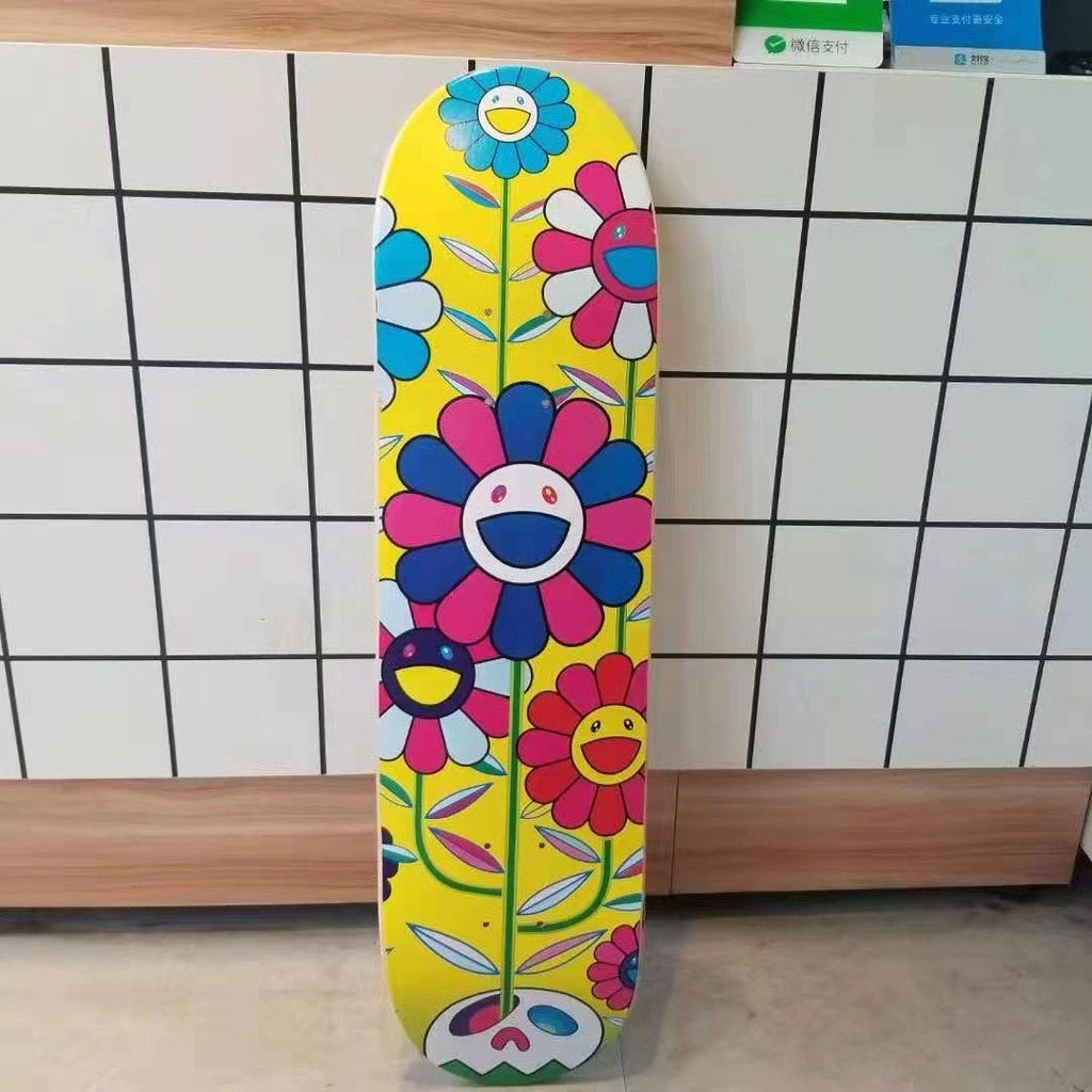 Papan Skateboarding BAPE APE Ukuran 31x8 Inch Gaya Jepang Untuk Dekorasi Toko