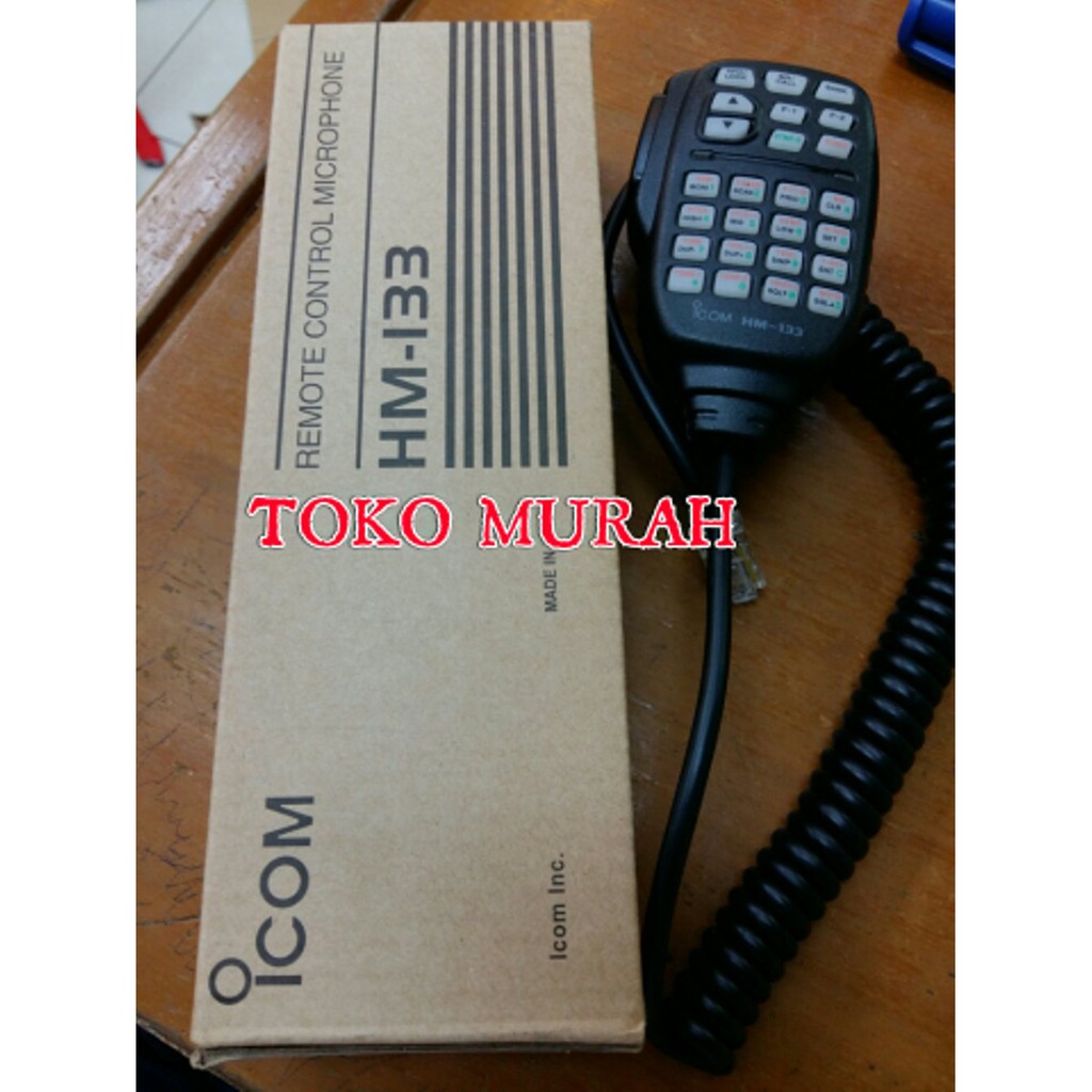 extra mic icom hm133