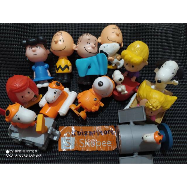 Mainan Happy Meal Snoopy Peanut Nasa McDonalds mcd Charlie Brown Movie Toys