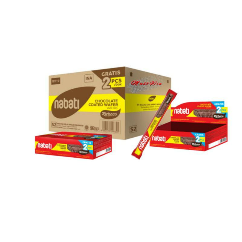 

Nabati wafer coated ecer-Netto 18 gr