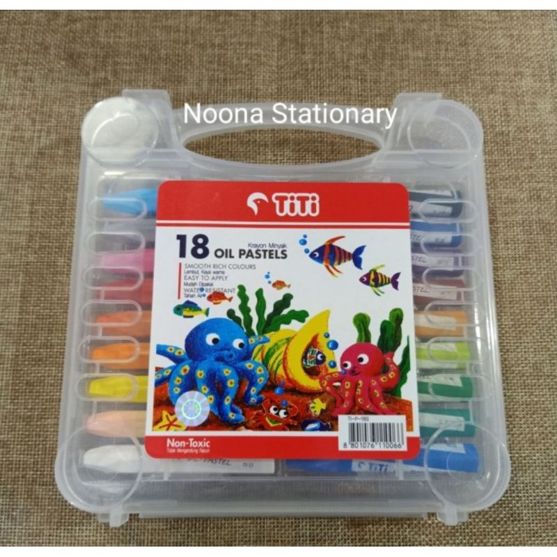 

Crayon 18 Warna Oil Pastel - Joyko 18S