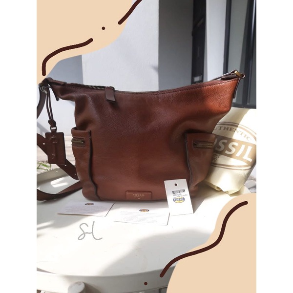 Preloved Fossil Emerson Hobo Small Bag