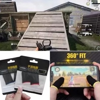 SARUNG JARI JEMPOL GAMER 1 set isi 2pcs ANTI KERINGAT / BASAH / SARUNG JEMPOL GAME PUBG MOBILE LEGEND FREE FIRE