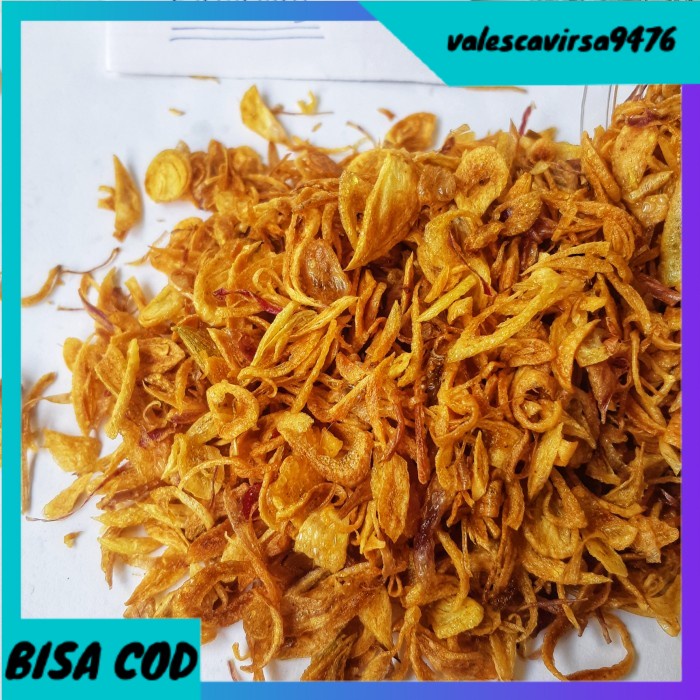 

⭐BISA COD⭐ Bawang Goreng murni toplse 500 ml / tanpa tepung