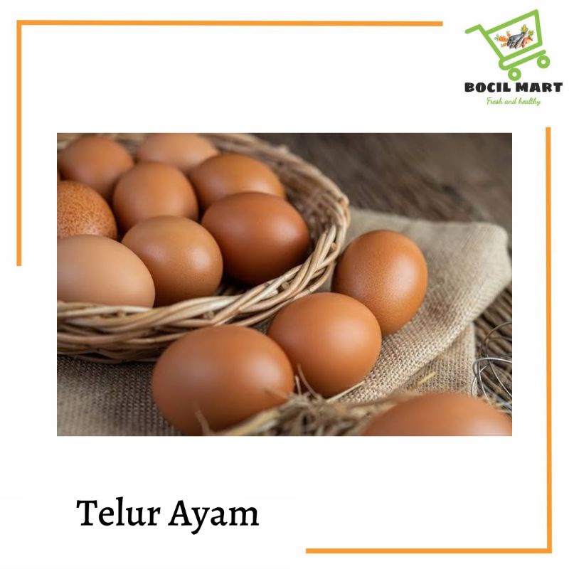 

[BOCIL MART] TELUR AYAM MENTAH