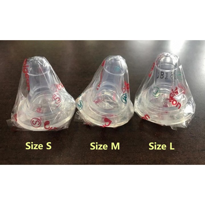 Dot Susu Bayi Pigeon Dot Bayi Silicone Nipple Eco Size S / M / L Pilih Size/inaraonlineshop