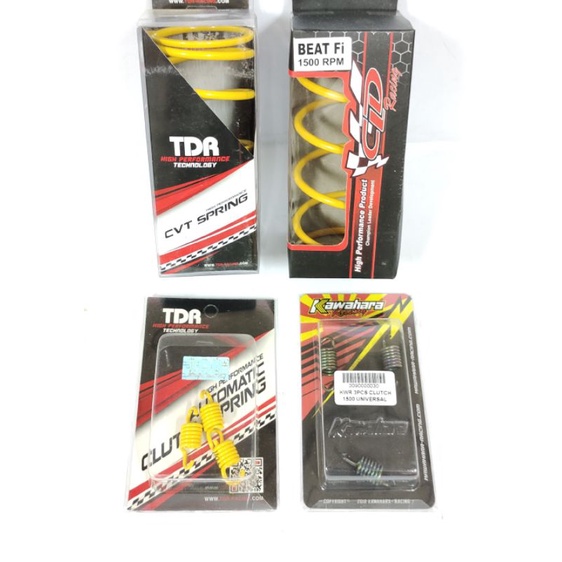 PAKETAN PER CVT PERCVT 1500RPM TDR/CLD BEAT FI/ESP  SCOOPY FI  VARIO 110 FI+ PERKAMPAS GANDA 1500rpm
