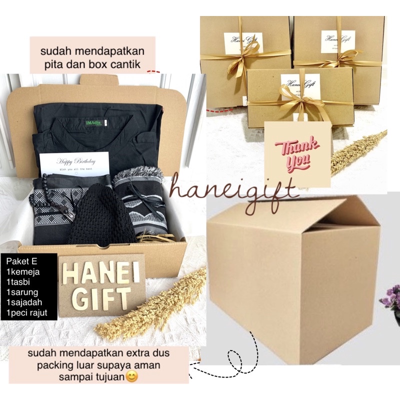 HAMPERS KADO GIFT ULANG TAHUN COWOK JUMAT’AN BAJU KOKOH SARUNG PREMIUM SAJADAH ANNIVERSARY RAMADHAN PRIA LEBARAN MUSLIM