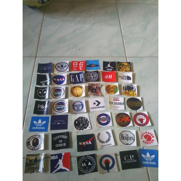 

stiker bahan vynil random