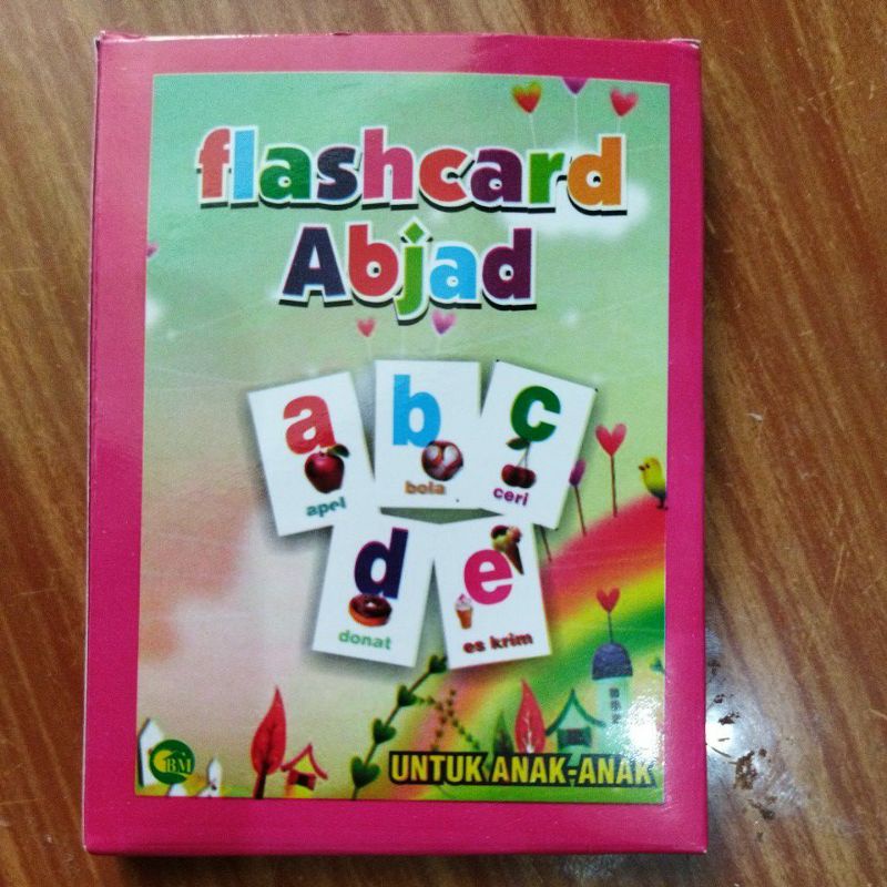 Kartu Pintar Anak ABC Huruf Abjad