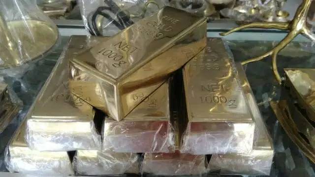 FINE GOLD 999.9 / Miniatur Emas Batangan Kuningan 1000gr