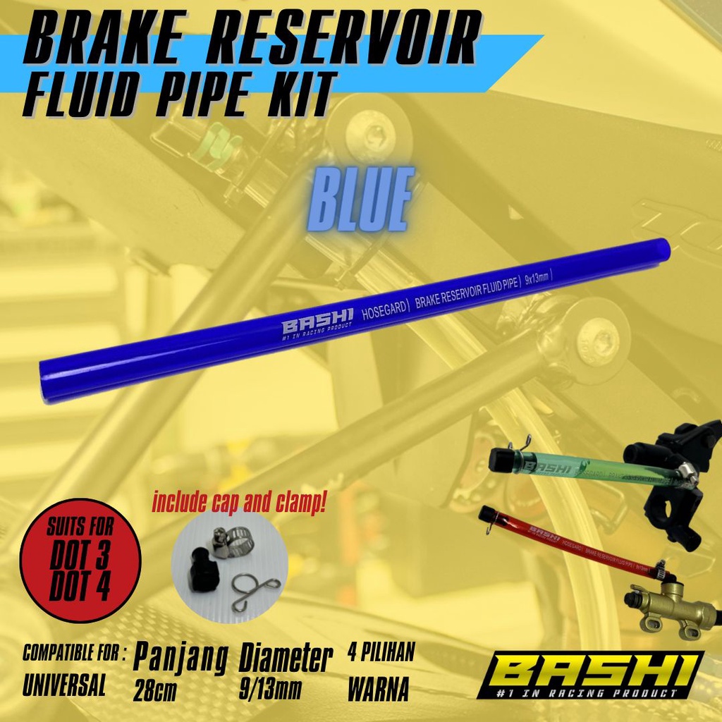 selang reservoir delete kit bashi brake reservoir fluid pipe kit pengganti tabung rem