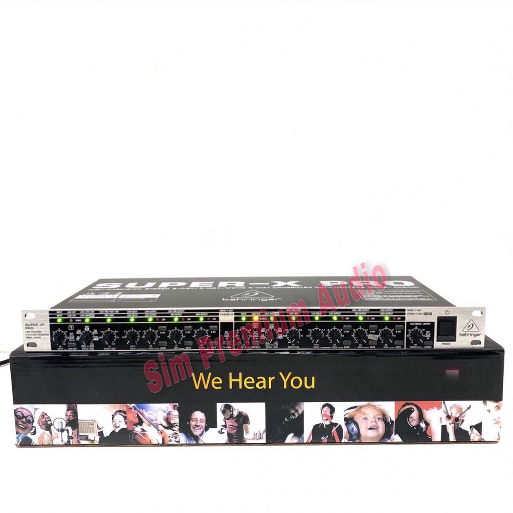 Crossover Behringer cx 3400 v2 behringer super xpro cx3400