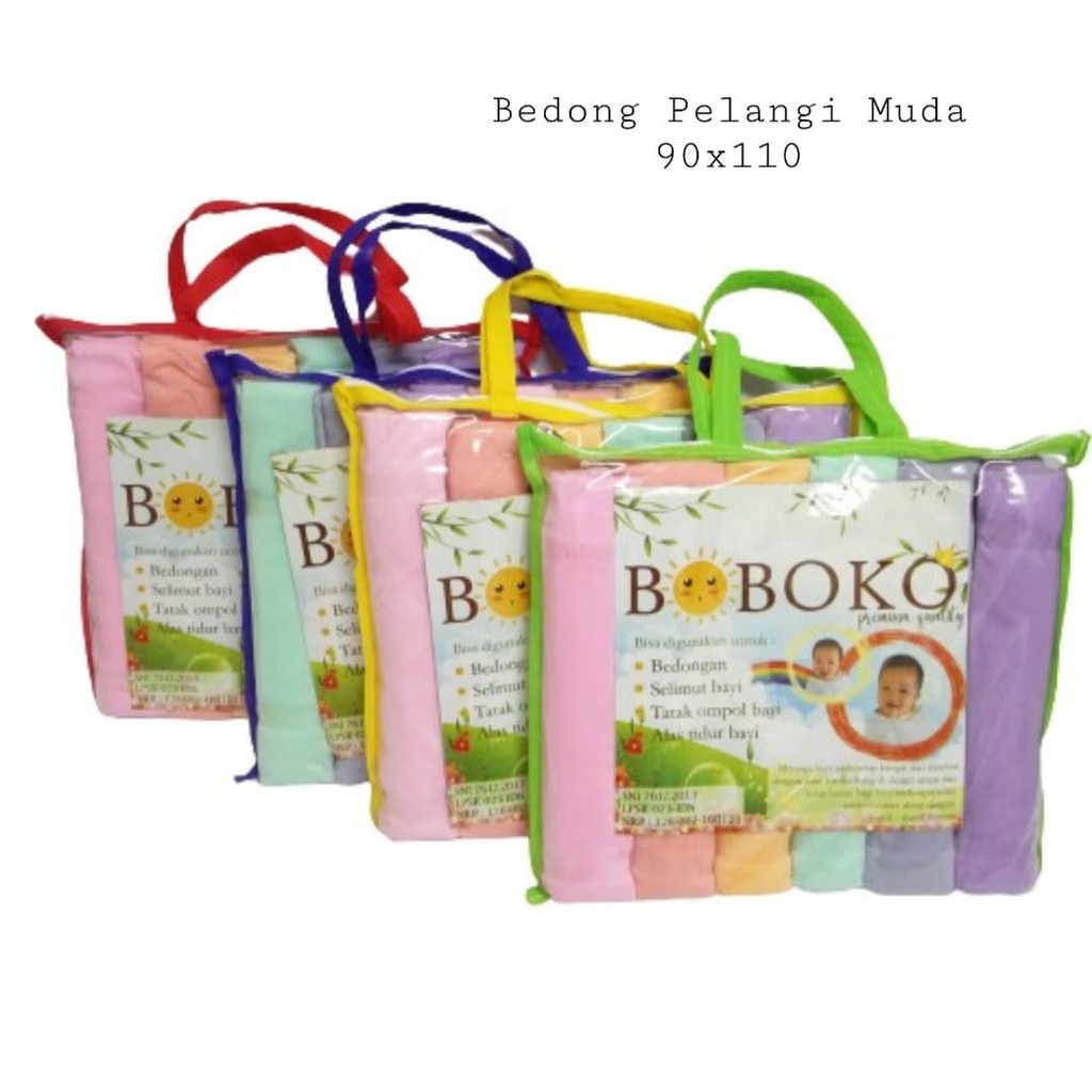 Bedong Bayi FLOWER Boboko  Pcs Uk 100 x 90 / Kain pernel bayi MURAH SNI