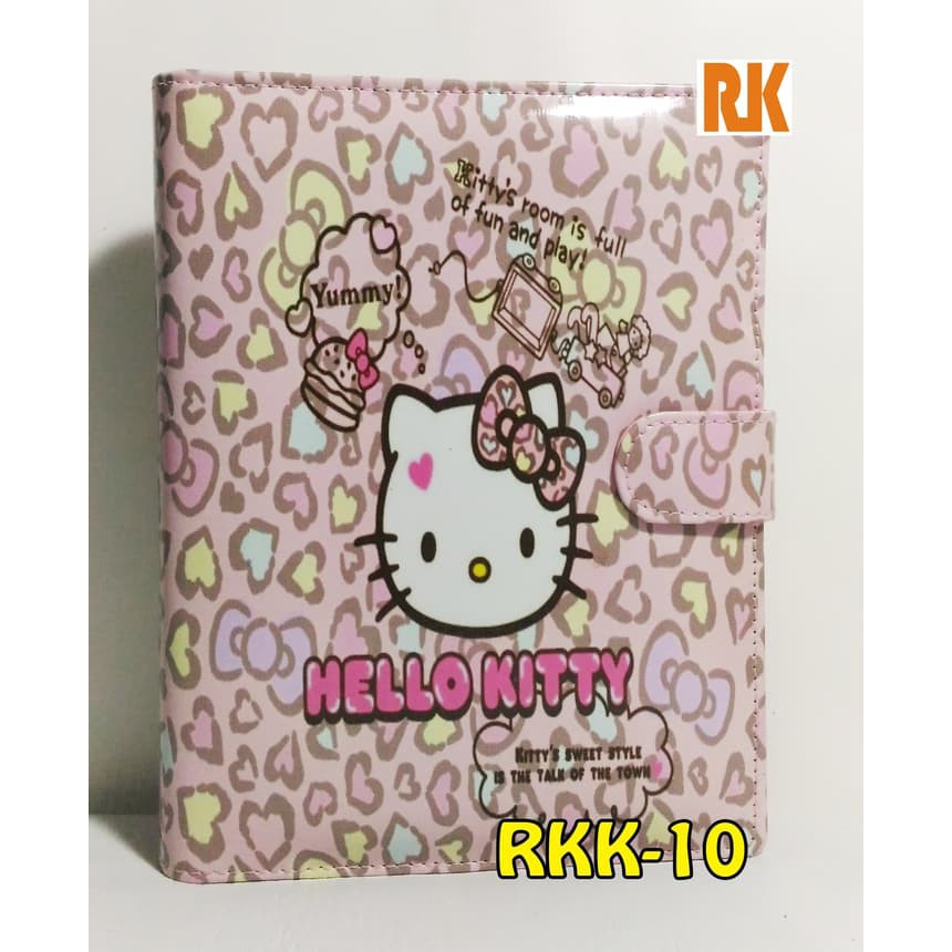 

BD--21 Binder KULIT SINTETIS Hello Kitty 20 Ring (RKK-10)