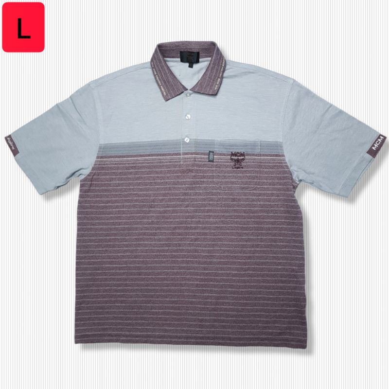 Kaos kerah MCM LEGERE vintage