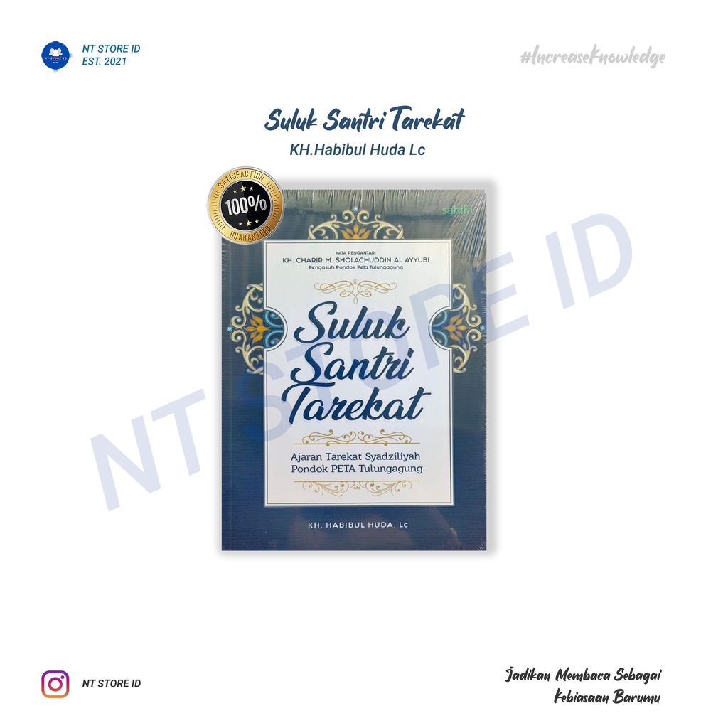 Buku Suluk Santri Tarekat (Ajaran Tarekat Syadziliyah Pondok PETA Tulungagung)