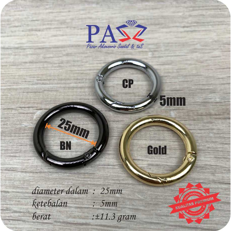 Ring o buka tutup 25mm (Premium Import)