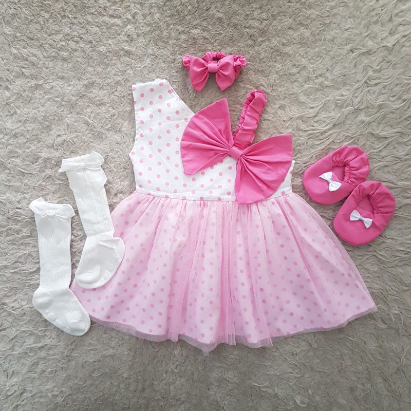 Baju Bayi Ribbon petite dress