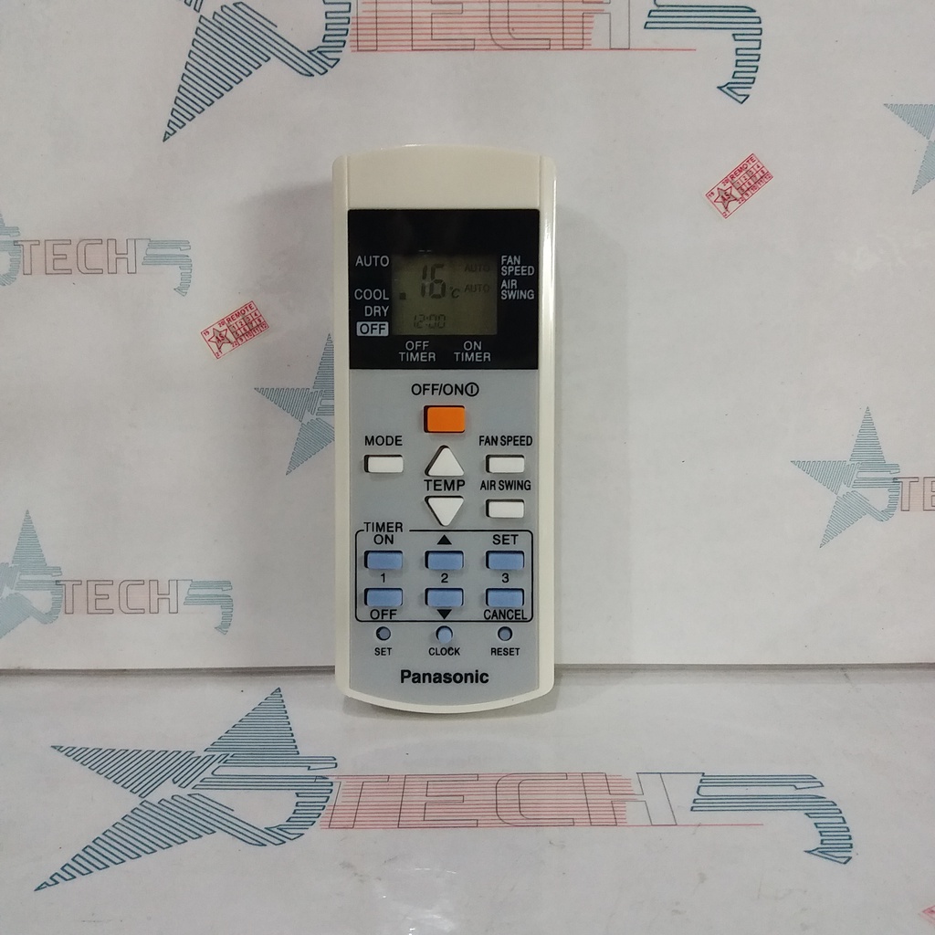 REMOT REMOTE AC PANASONIC A75C3623 3623-1 A75C3297 A75C2481 4461 4461 DLL ORIGINAL KW ASLI