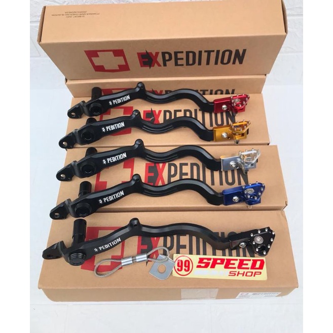 Pedal Rem Lipat cnc CRF 150 Expedition Tuas Rem Crf 150 Lipat cnc Expedition