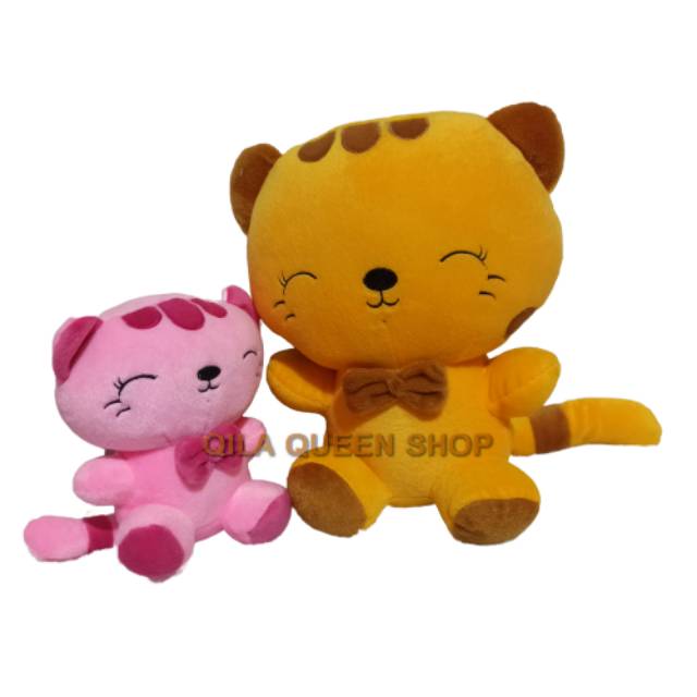 BONEKA kucing cantik XL, gratis size S 1