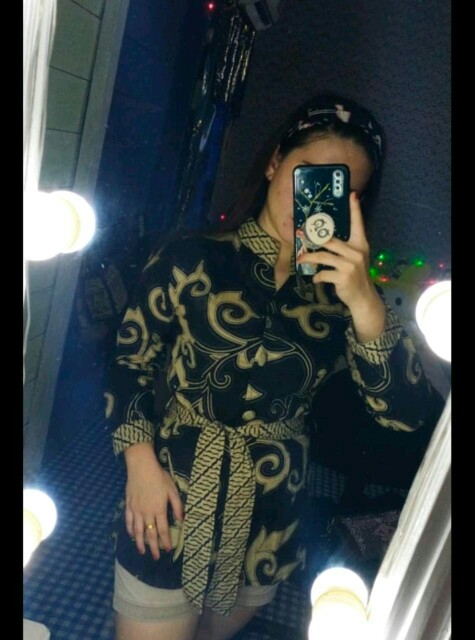 Atasan Batik Dolby Dolbi Dobby Doby Tenun Sutra Tulis Halus Katun Atbm Baron ,sarombit Atasan