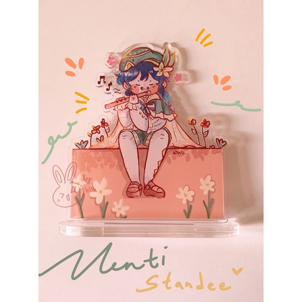 Standee Genshin Impact Venti / Standee Venti / Fanmerch Genshin Impact Venti Standee