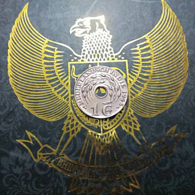 Koin indonesia 1 cent nederland indie 1945